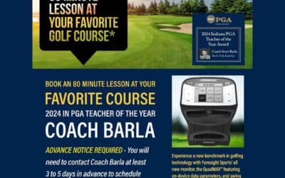 Book an 80 Minute Lesson at Your Favorite Golf Course!