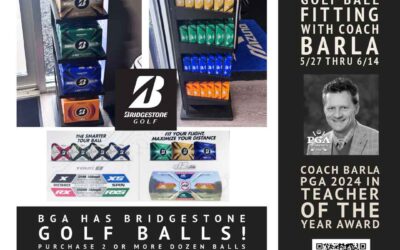 *Book a Free Golf Ball Fitting with Bridgestone Golf Ball Purchase!