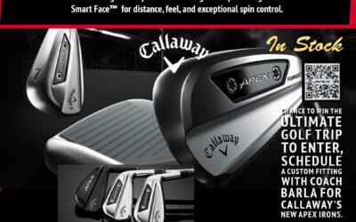 CALLAWAY NEW APEX IRONS – Aug 2024