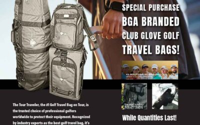 BGA Branded Club Glove Golf Travel Bags