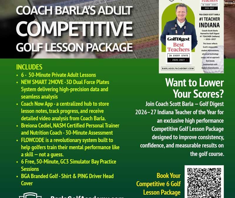 Coach Barla’s NEW Adult Competitive Golf Performance Program