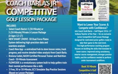 Coach Barla’s NEW Jr. Competitive Golf Lesson Package