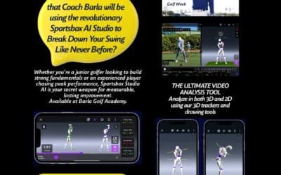 Did You Know Coach Barla Now Uses Sportsbox Studio AI for 3D Swing Analysis?