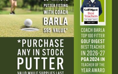 Purchase Any Putter in Stock & Receive a FREE $95 Putter Fitting