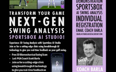 FREE Sportsbox AI Swing Analysis Individual Demonstration with Coach Barla!