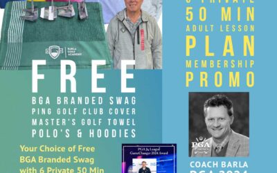 FREE Gift with Private Golf Lesson Plan with Coach Barla 2025