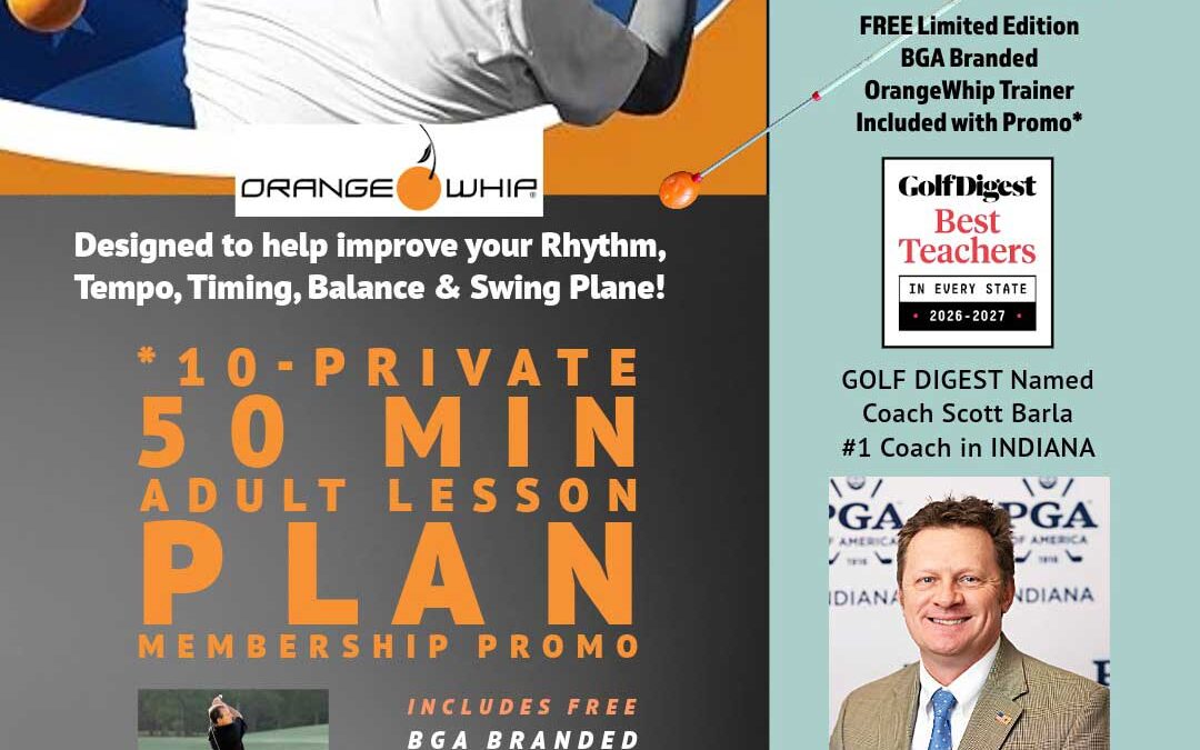 Free BGA Orangewhip Trainer with 10-Lesson Membership (October Only)