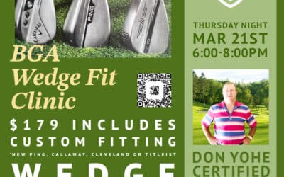 BGA Custom Wedge Fitting Clinic