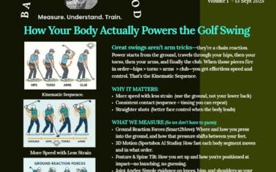 How the Body Moves in a Golf Swing: A Simple, Data-Driven Guide