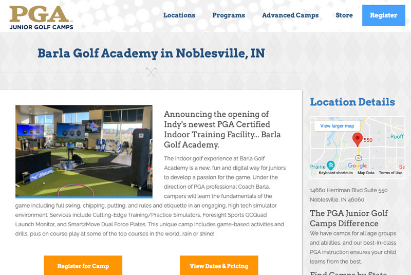 PGA Jr Camps Filling Up Quickly! Sign Up Today