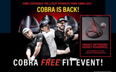 FREE Cobra Fitting Event at BGA – 4 Spots Remaining – Sat 5/2