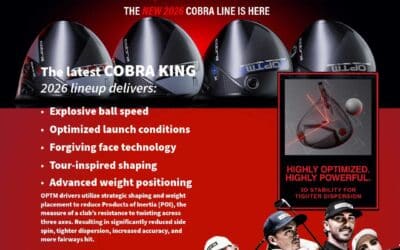 2026 Cobra Golf Clubs Now Available at Barla Golf Academy