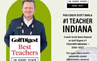 Coach Scott Barla Named Golf Digest’s No. 1 Teacher in Indiana (2026–2027)