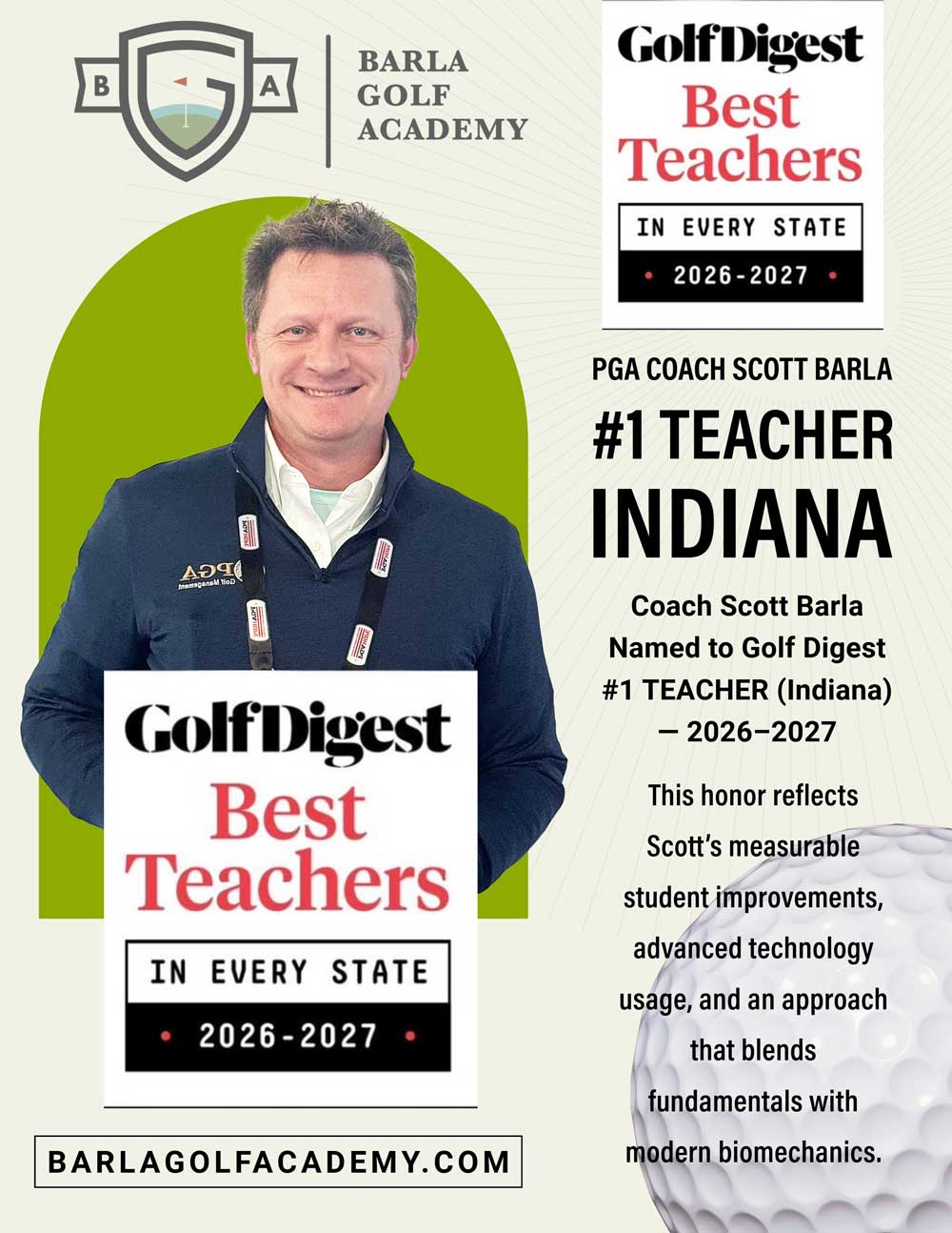 Coach-Scott-Barla-GolfDigest-2026-27-BEST-TEACHER-INDIANA-Flyer-15Oct2025-1000x1294