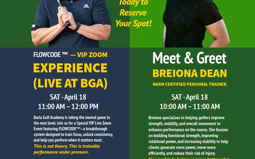 Meet & Greet Breiona & FlowCode Sat 4/18/26