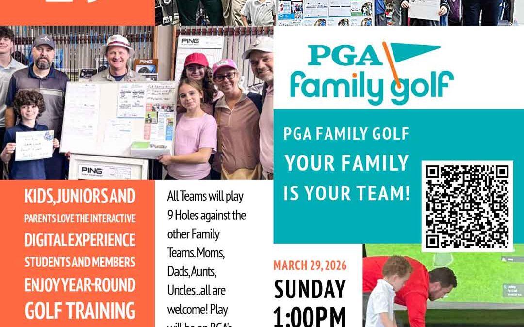PGA Family Golf – Sun, Mar 29 2026