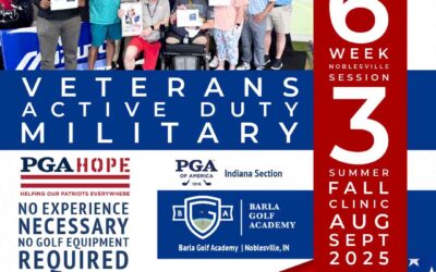 FREE PGA HOPE Clinic Summer/Fall 2025 – Session 3