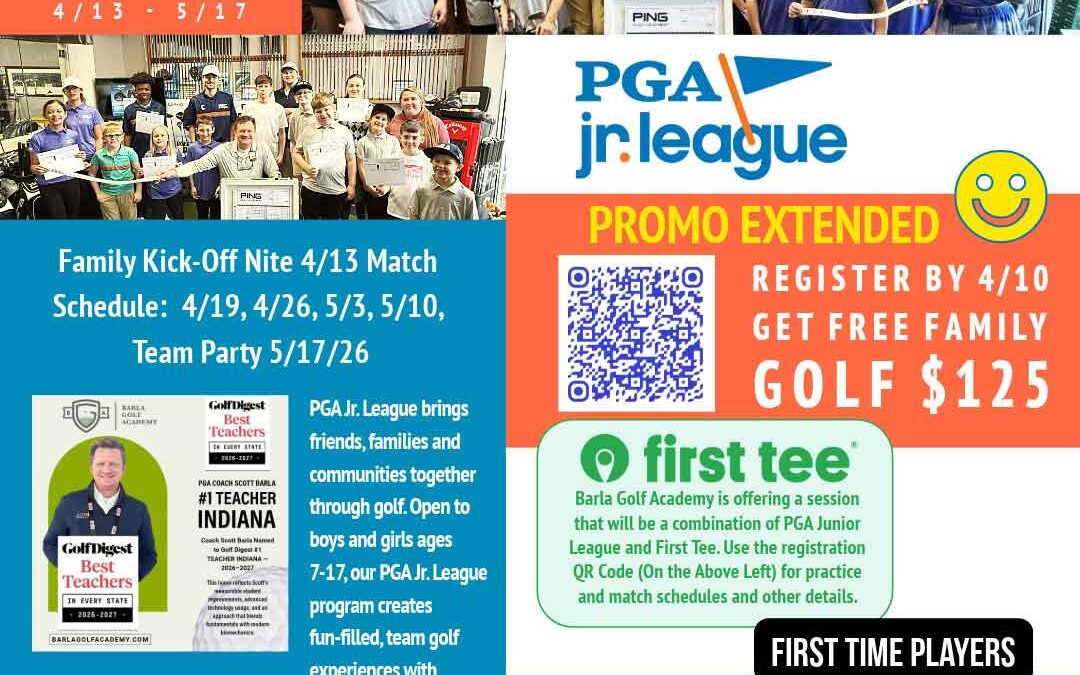 Barla Golf Academy – PGA Jr League April/May Series 2026