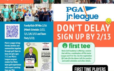 PGA Jr League Feb/Mar 2026 Clinic