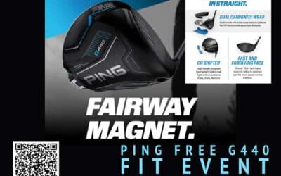 FREE PING Fitting Event on Sat 3/21/26