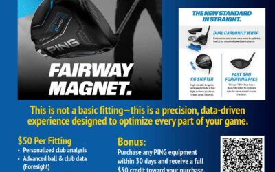 PING VIP Fitting Event — April 25 Saturday | 10:30 AM – 1:30 PM