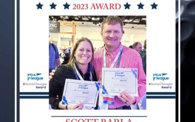 Scott Barla Receives PGA 2023 #GameChanger Award