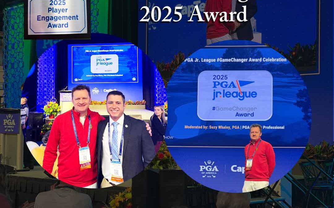 Scott Barla Named PGA Jr League 2025 #GameChanger Award Winner (3rd Year)