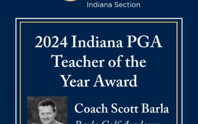 Scott Barla, 2024 PGA Teacher and Coach of the Year Award