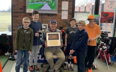 Scott Barla Receives 2019 PGA Indiana Section Player Development Award