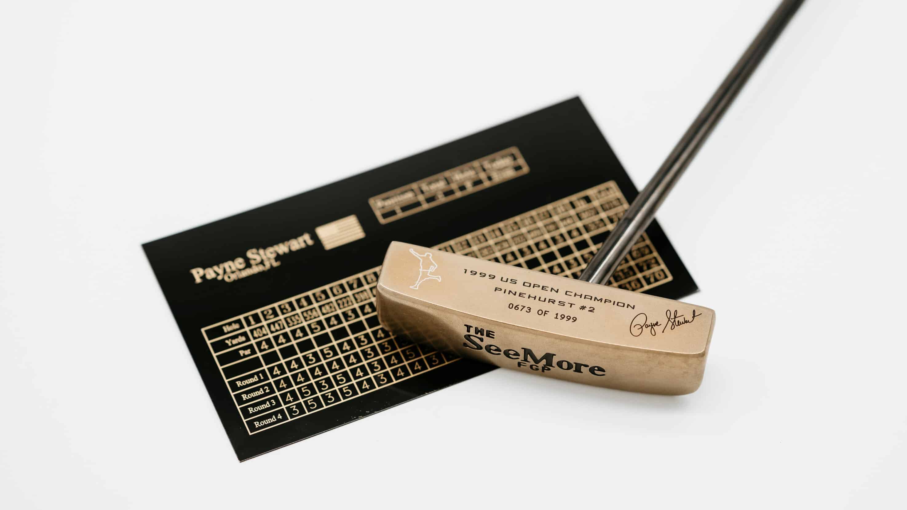 SeeMore Payne Stewart Commemorative Putter